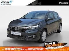 Dacia Sandero - 90PK TCe Comfort | Trekhaak | Navi | Camera | Climate Control | Armsteun | Apple CarPlay/A