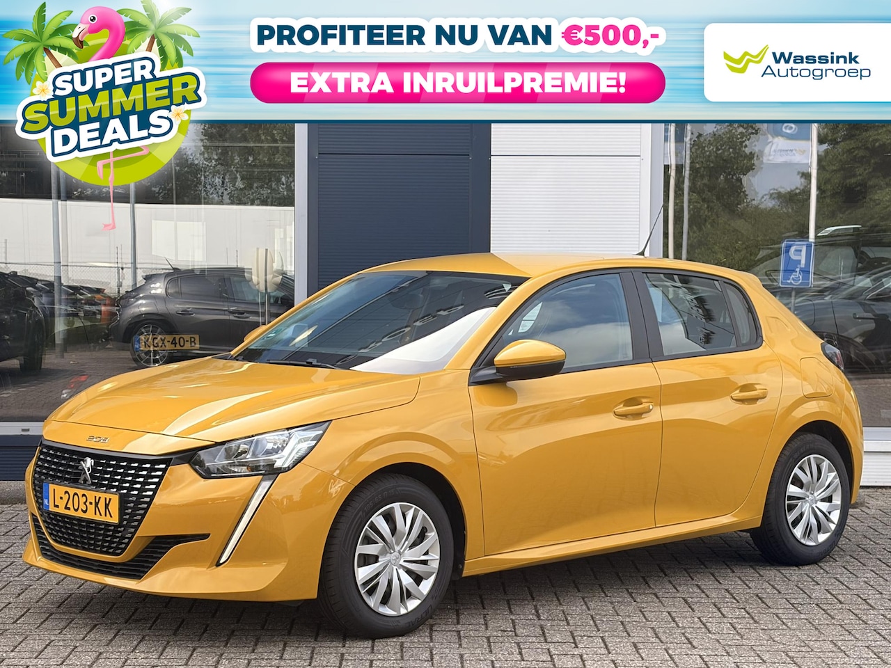 Peugeot 208 - | SUMMER DEALS | 1.2 75pk Like 5-drs | Navigatie | Airconditioning | Cruise Control | Appl - AutoWereld.nl