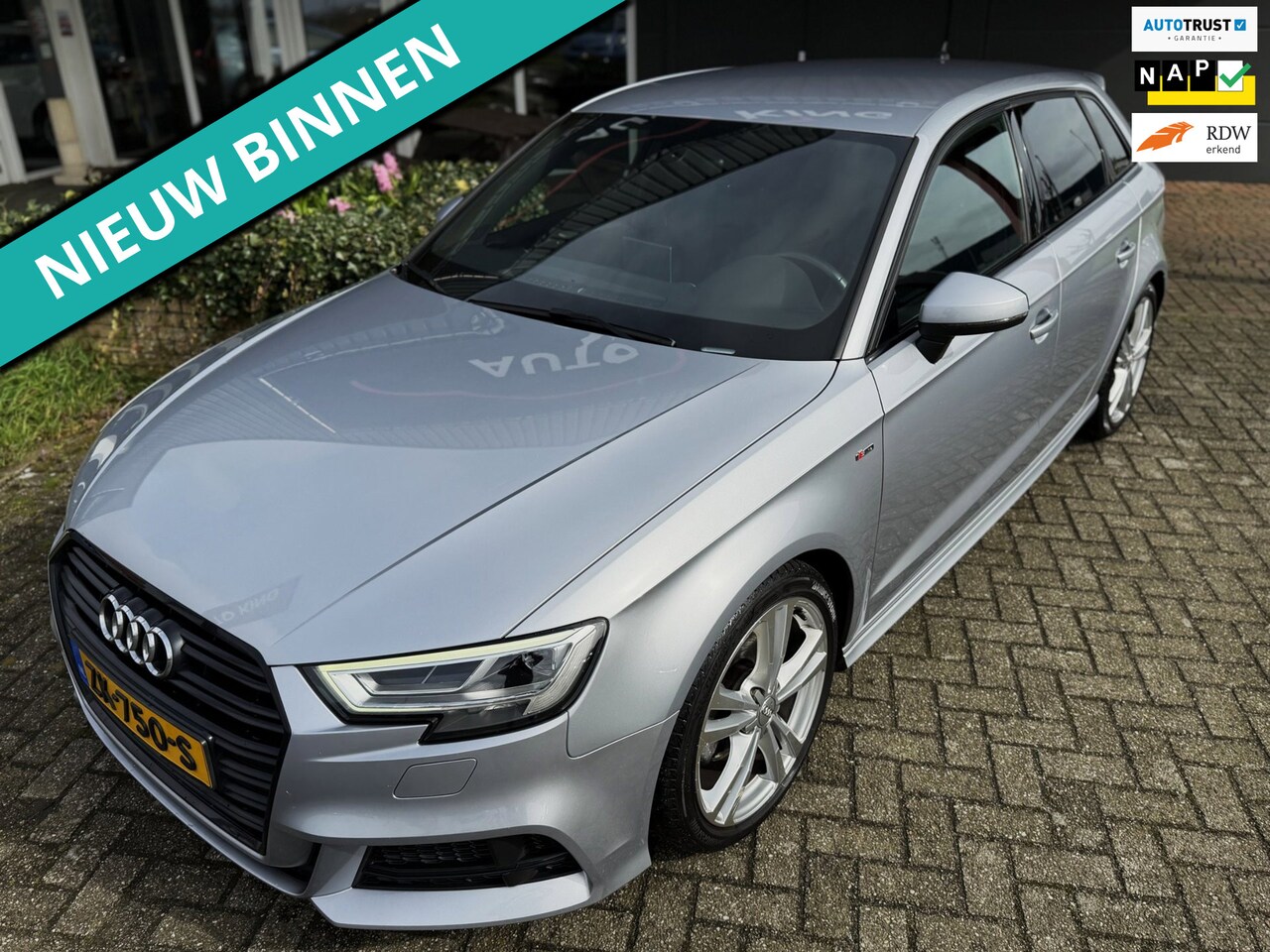 Audi A3 Sportback - 1.5 TFSI 3X S-LINE ECC I CARPLAY I APK+NAP - AutoWereld.nl