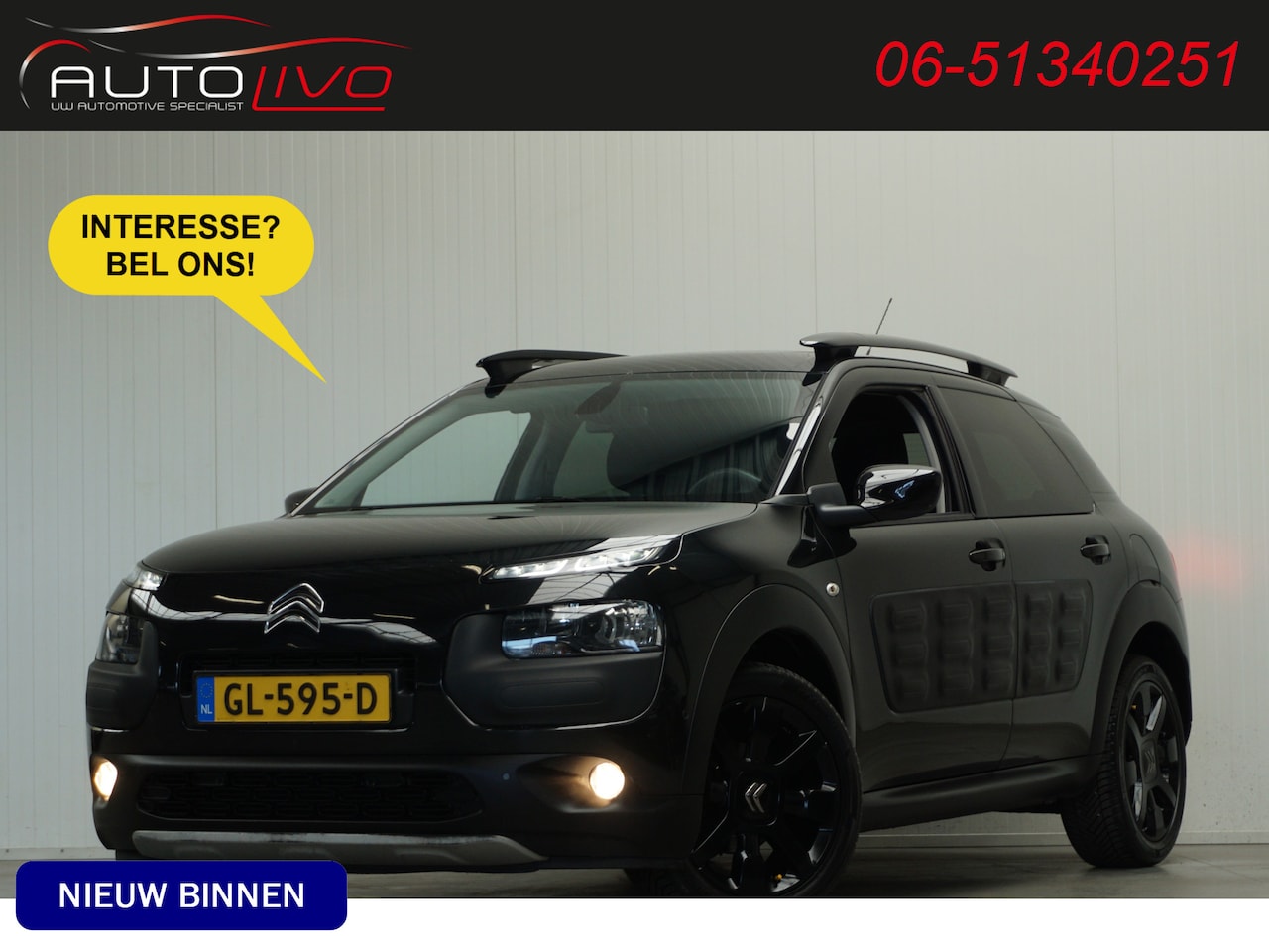 Citroën C4 Cactus - 1.6 BlueHDi Business Plus PANO LEER CLIMA CAMERA TREKHAAK etc. - AutoWereld.nl