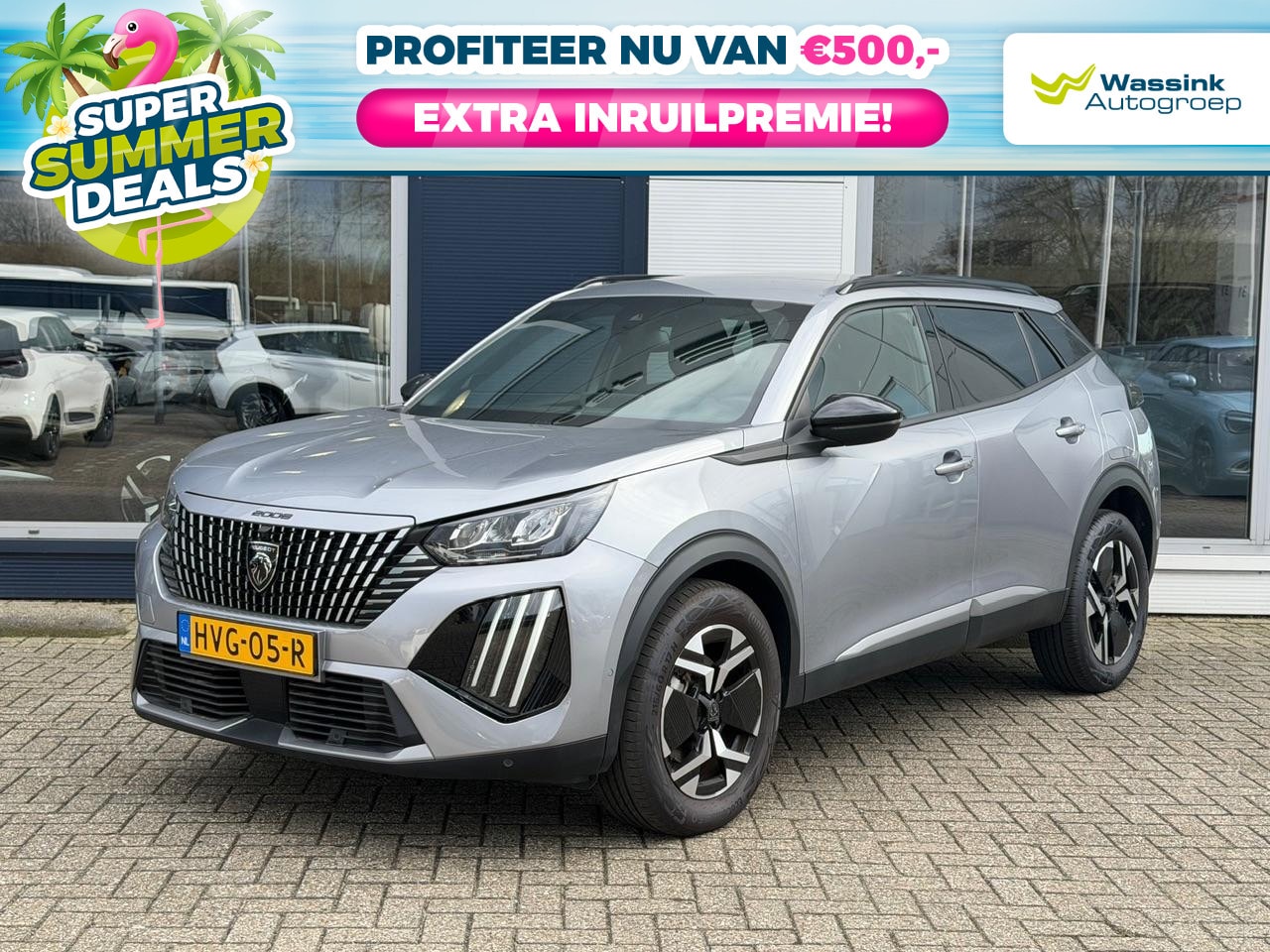 Peugeot 2008 - | SUMMER DEAL | 1.2 Hybrid 145PK Allure Automaat | Cruise Control | Climate Control | Navi - AutoWereld.nl