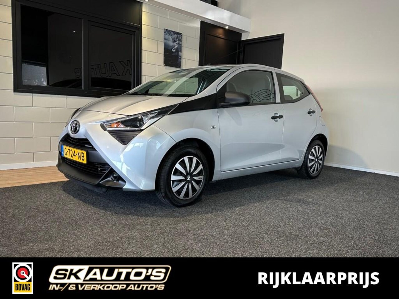 Toyota Aygo - 1.0 VVT-I X-FUN l AIRCO l ELEK RAMEN l LED l BLUETOOTH l NAP l - AutoWereld.nl