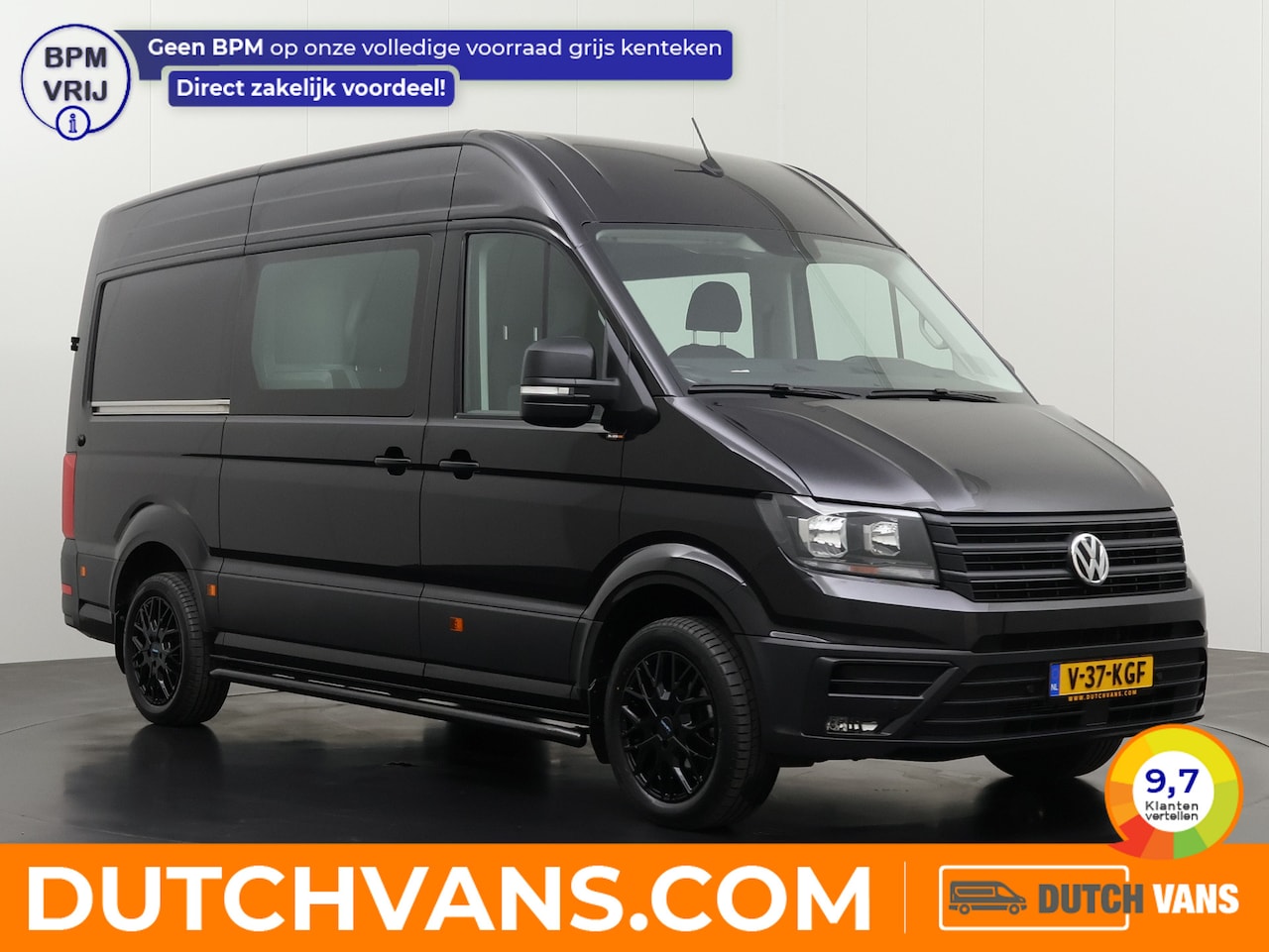 Volkswagen Crafter - 2.0TDI 180PK DSG Automaat L3H3 | 7-Persoons Dubbele Cabine Exclusive - AutoWereld.nl