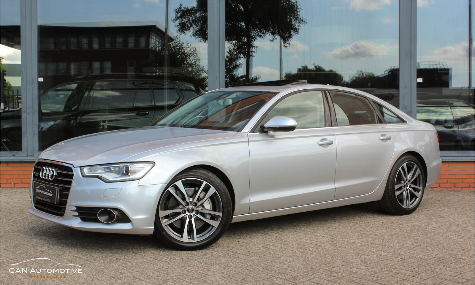 Audi A6 Limousine - 3.0 TFSI V6 Quattro Schuifdak Luchtvering Head-up Camera Nachtzicht VOLL . - AutoWereld.nl