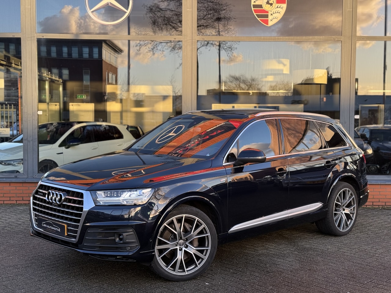 Audi Q7 - 3.0 TDI Quattro S Line 7p Pano Luchtvering BOMVOL . - AutoWereld.nl
