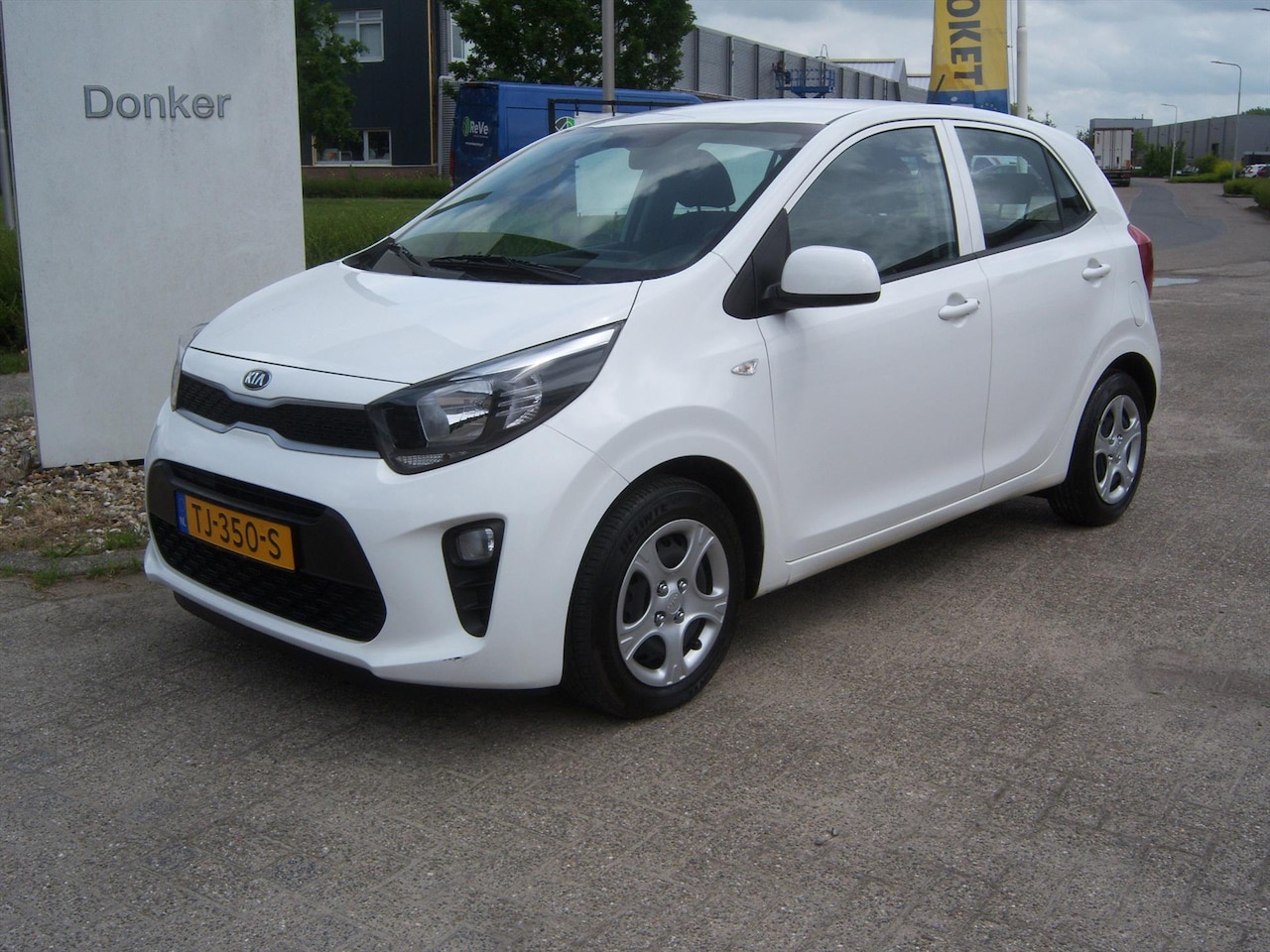 Kia Picanto - 1.0 CVVT 67pk 4-zits EconomyPlusLine Airco - AutoWereld.nl