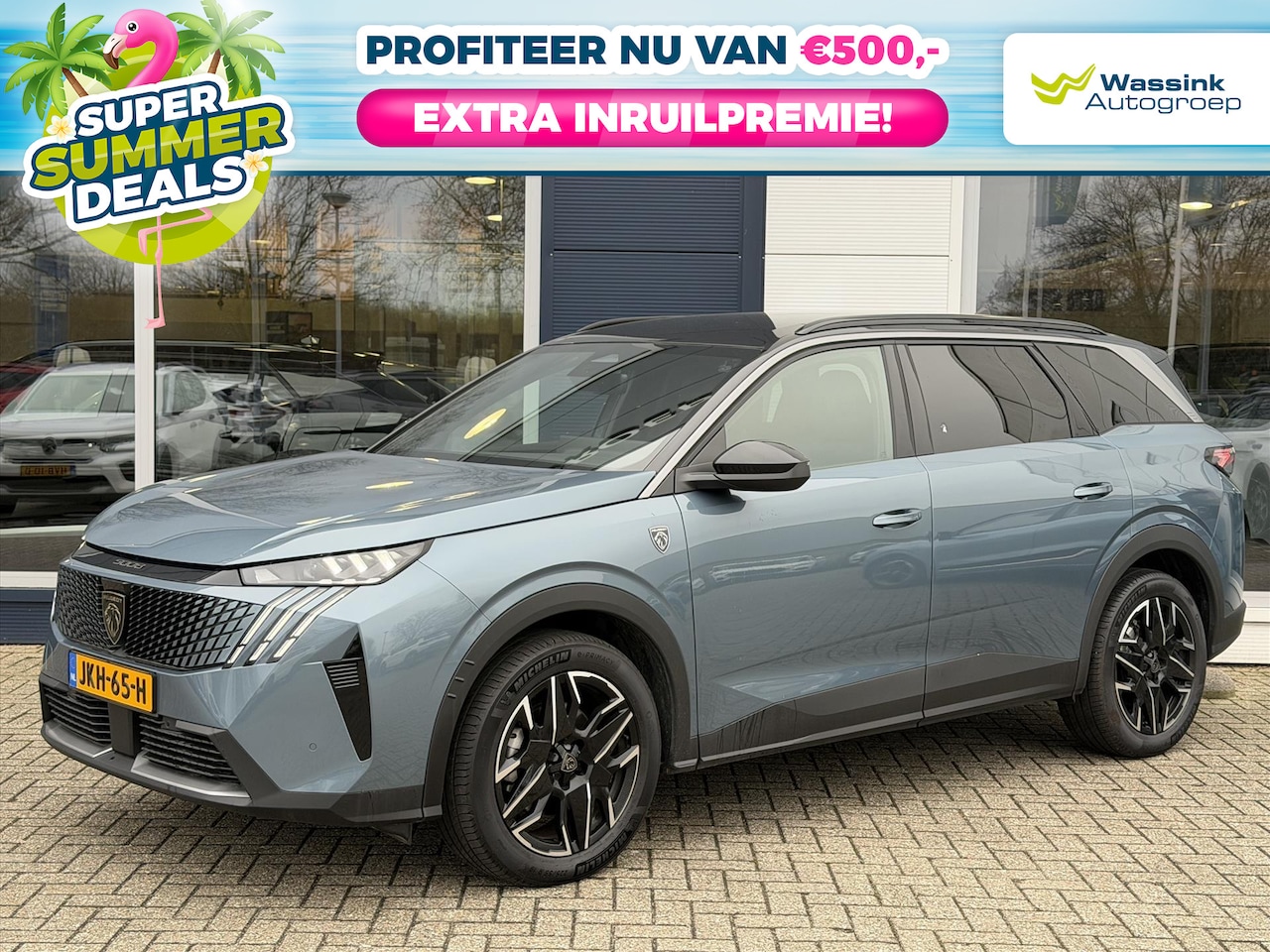 Peugeot 5008 - 1.2 Hybrid 136pk e-DSC6 GT 7-zits | SUMMER DEALS | Cruise Control | Apple Carplay & Androi - AutoWereld.nl