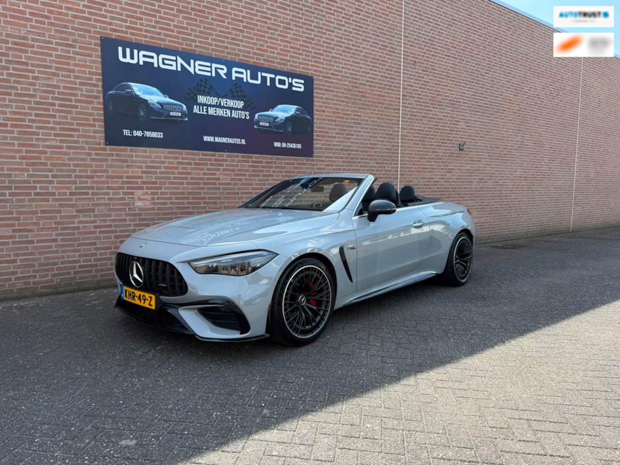 Mercedes-Benz CLE Cabriolet - AMG 53 4MATIC+ Cabriolet VOL OPTIES Dynamic Plus Drift Mode Burmester Meesturende Achteras - AutoWereld.nl