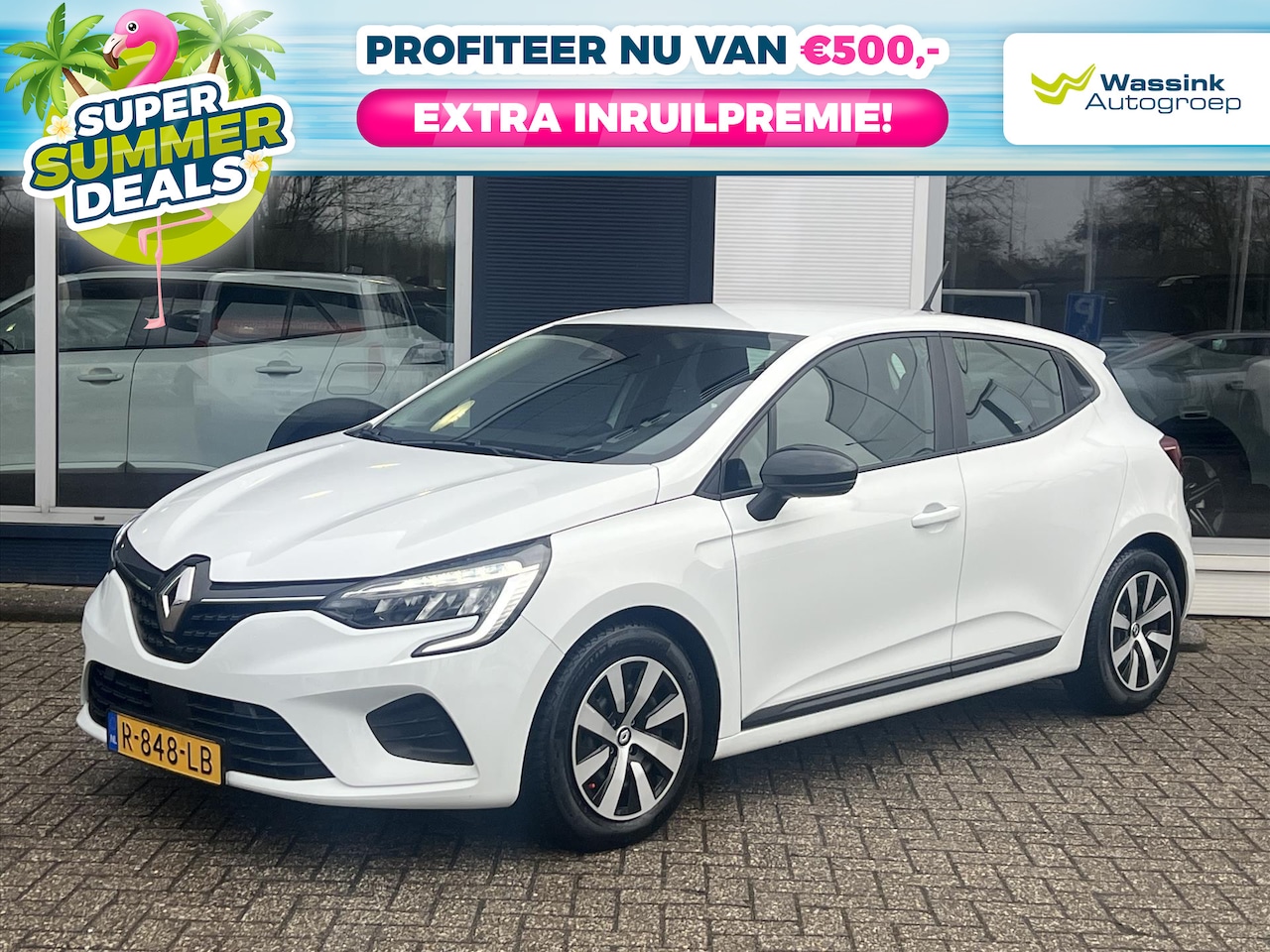 Renault Clio - 1.6 E-Tech Hybrid 145pk Equilibre | SUMMER DEALS | Navigatie | Cruise Control | parkeersen - AutoWereld.nl