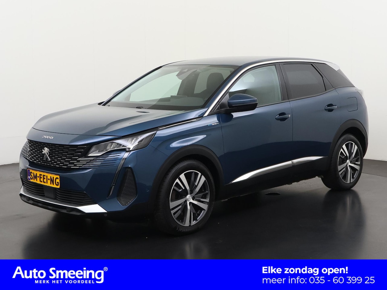 Peugeot 3008 - 1.6 HYbrid4 300 pk Allure | Blind spot | Camera | Carplay | Zondag Open! - AutoWereld.nl