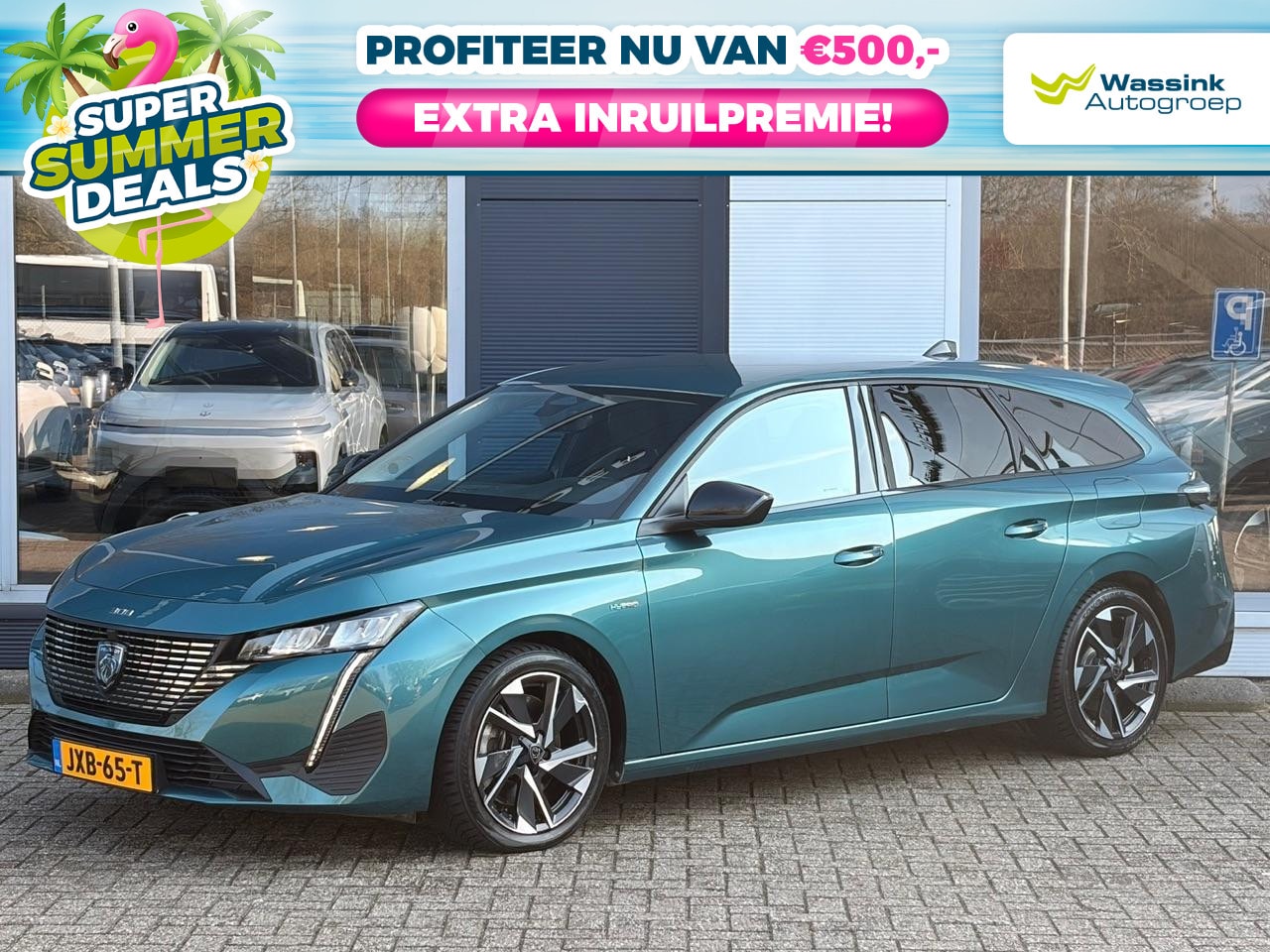 Peugeot 308 SW - 1.6 HYbrid 180pk e-EAT8 Allure Pack Business | SUMMER DEALS | Navigatie | Parkeer Camera | - AutoWereld.nl