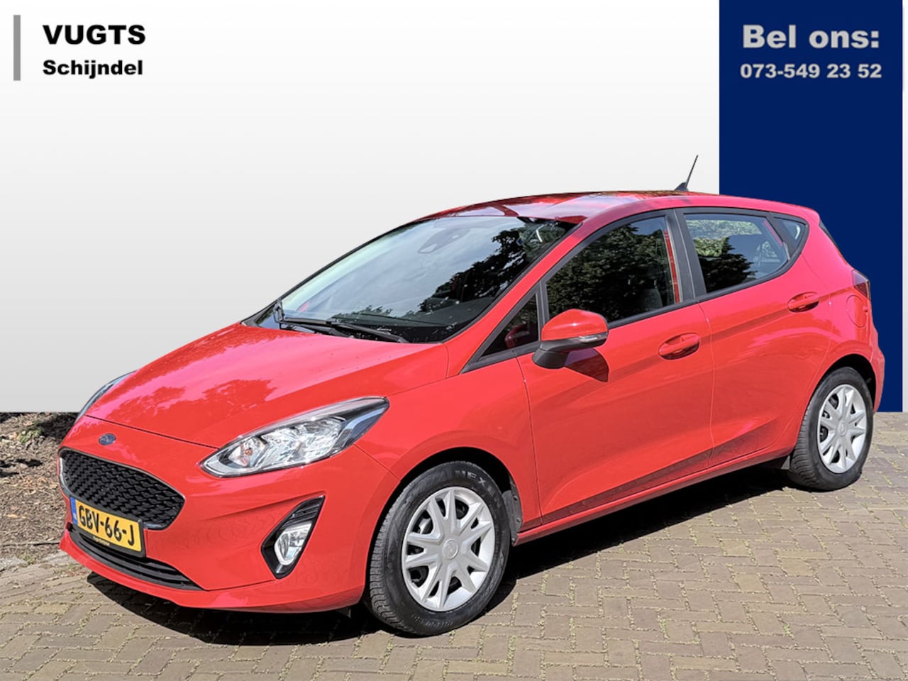 Ford Fiesta - 1.0 EcoBoost Hybrid 125 PK Connected Trekhaak afneembaar - AutoWereld.nl