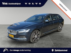 Volvo V90 - 2.0 T6 Plug-in hybrid AWD Ultra Bright | Luchtvering | B&W Audio | 360-camera | Head-up di