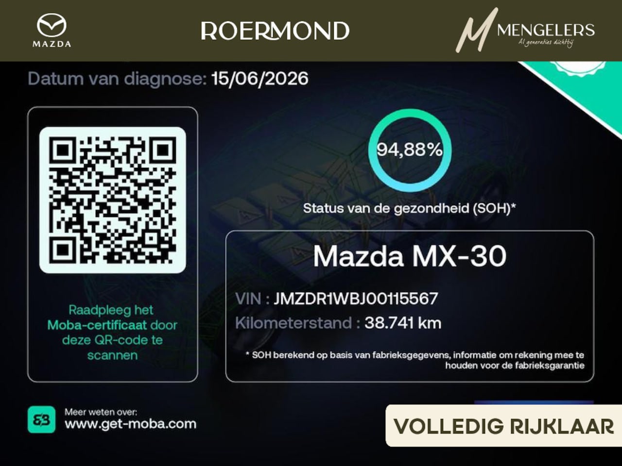 Mazda MX-30 - e-SkyActiv 145 Comfort 36 kWh | NL-Auto | SOH 94% | - AutoWereld.nl