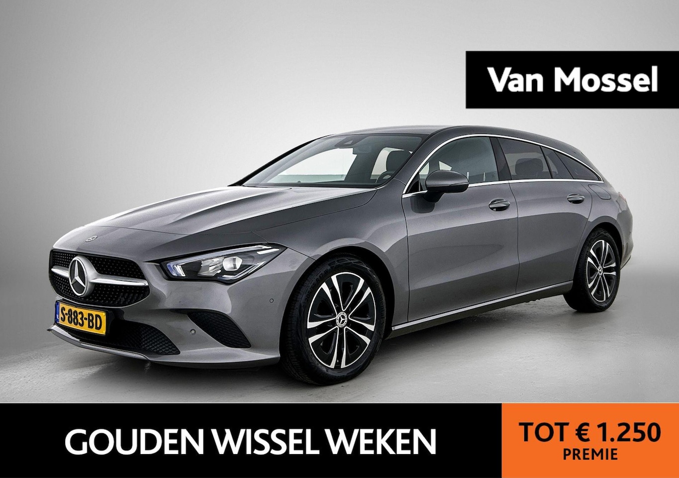 Mercedes-Benz CLA-klasse Shooting Brake - 180 Business Line AUTOMAAT | ACHTERUITRIJCAMERA | CRUISE CONTROL | STOELVERWARMING | APPLE - AutoWereld.nl