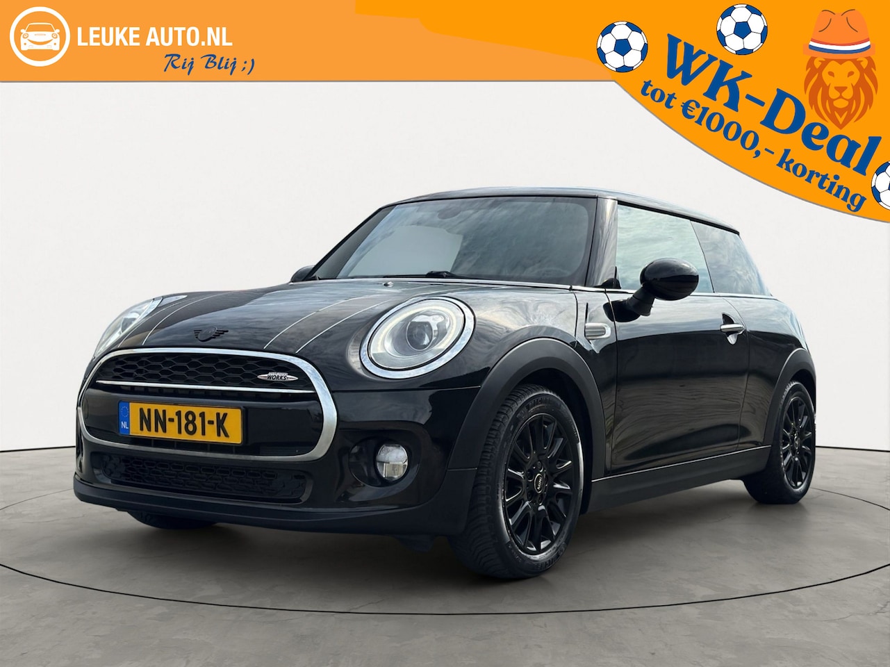 MINI John Cooper Works - 1.5 136PK Cooper *NL-AUTO* Union Jack LED - AutoWereld.nl