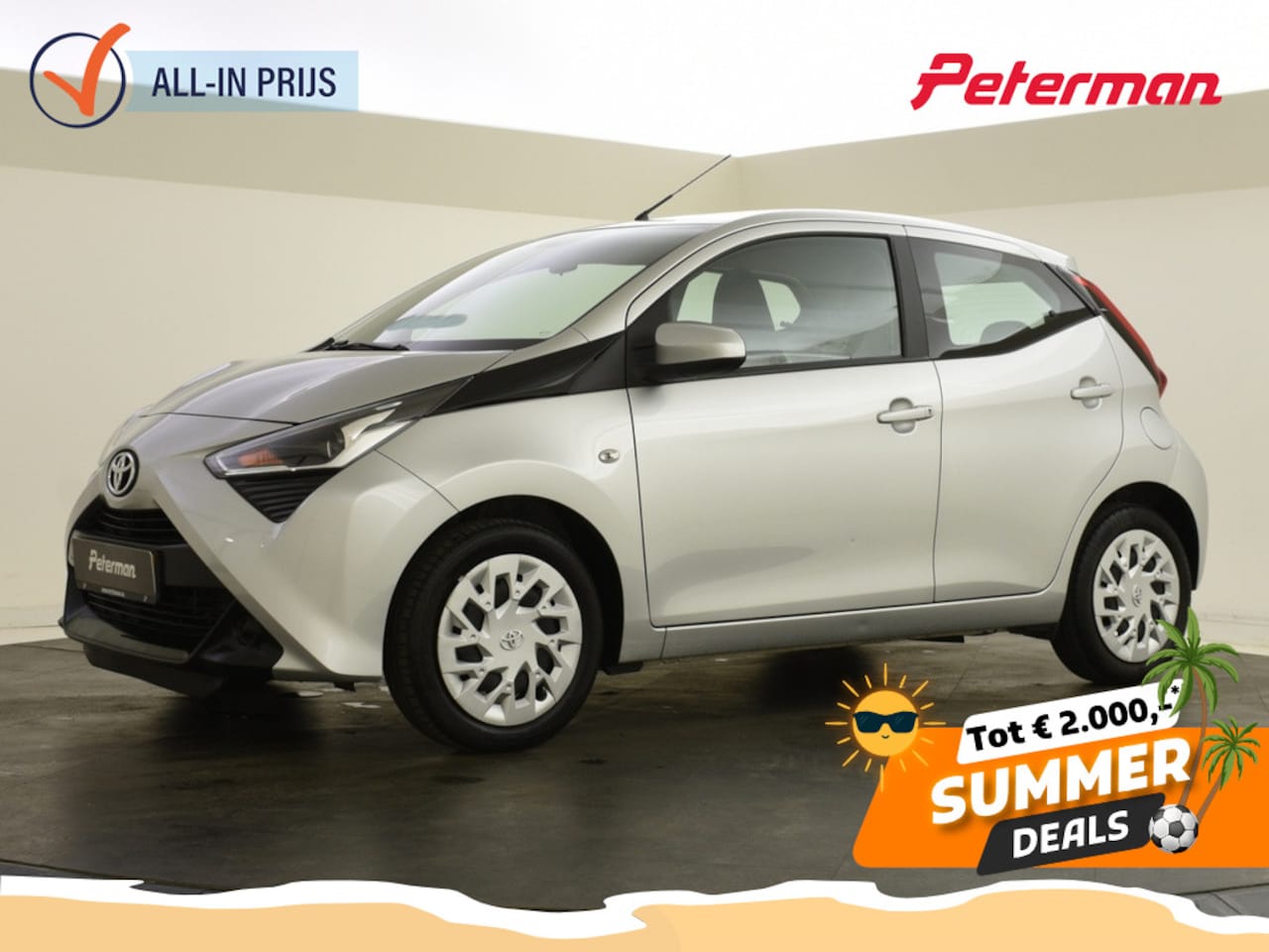Toyota Aygo - 1.0 VVT-i x-play | Camera | Airco | Bluetooth - AutoWereld.nl