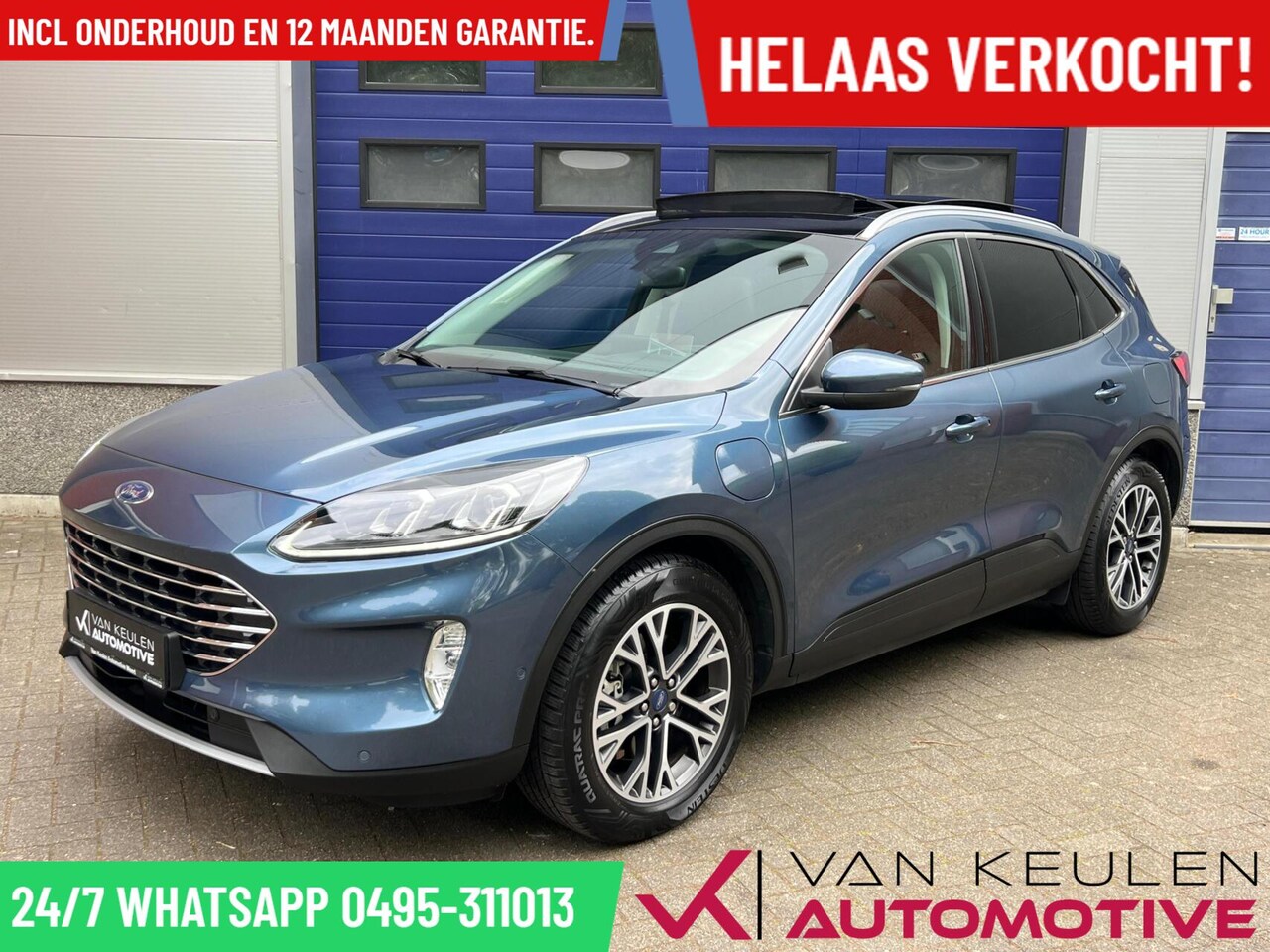 Ford Kuga - 2.5 PHEV l Open-dak l ACC l Vol opties! - AutoWereld.nl