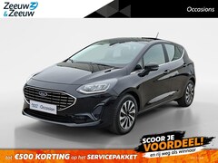 Ford Fiesta - 1.0 EcoBoost Hybrid Titanium | Dealeronderhouden | Stoel- stuur en voorruitverwarming | Cr