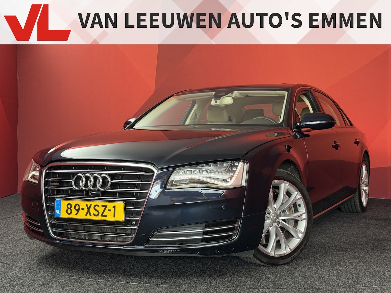 Audi A8 - 4.0 TFSI quattro Lang Pro Line+ | Nieuw Binnen | Stoel verwarming | Climate Control | Leer - AutoWereld.nl