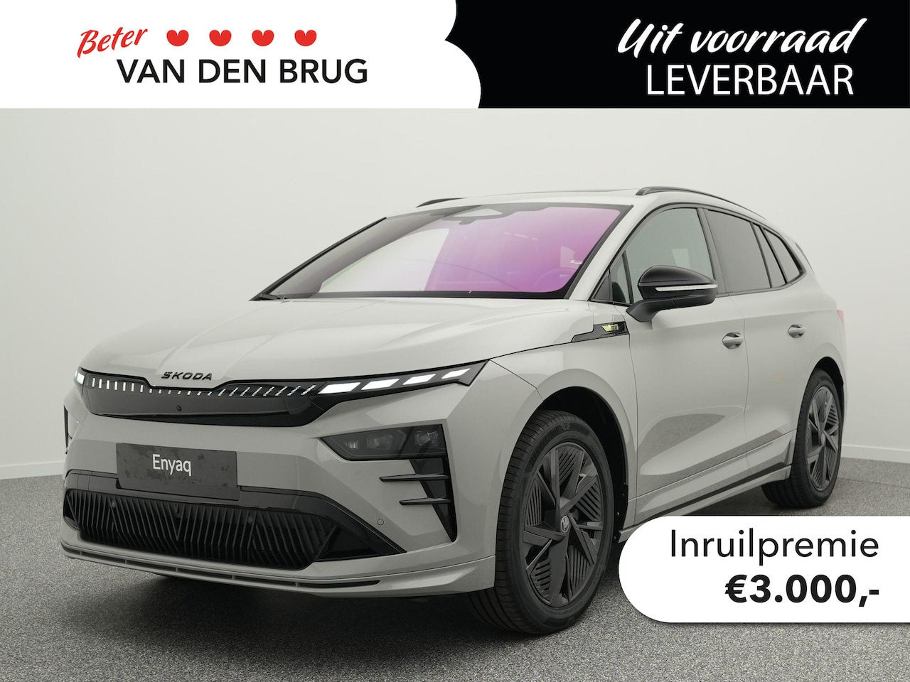 Skoda Enyaq iV - 85X RS | Trekhaak | Panorama dak | Led Matrix | Achteruitrijcamera | Adaptieve cruise cont - AutoWereld.nl