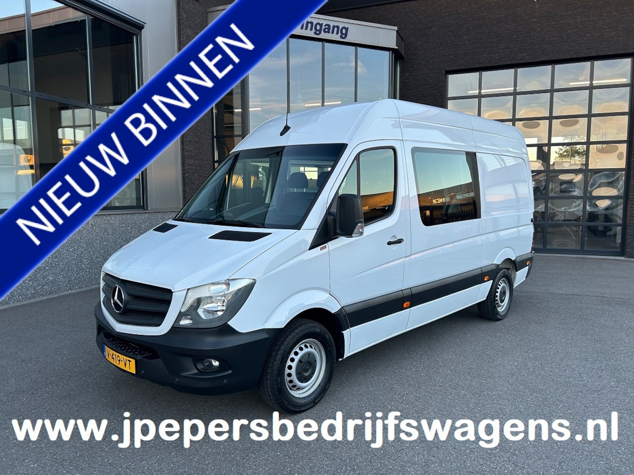 Mercedes-Benz Sprinter - 316 2.2 CDI 366 HD Dubbele cabine / Euro 6 / Airco / Parkeersensoren / Cruise control / 27 - AutoWereld.nl