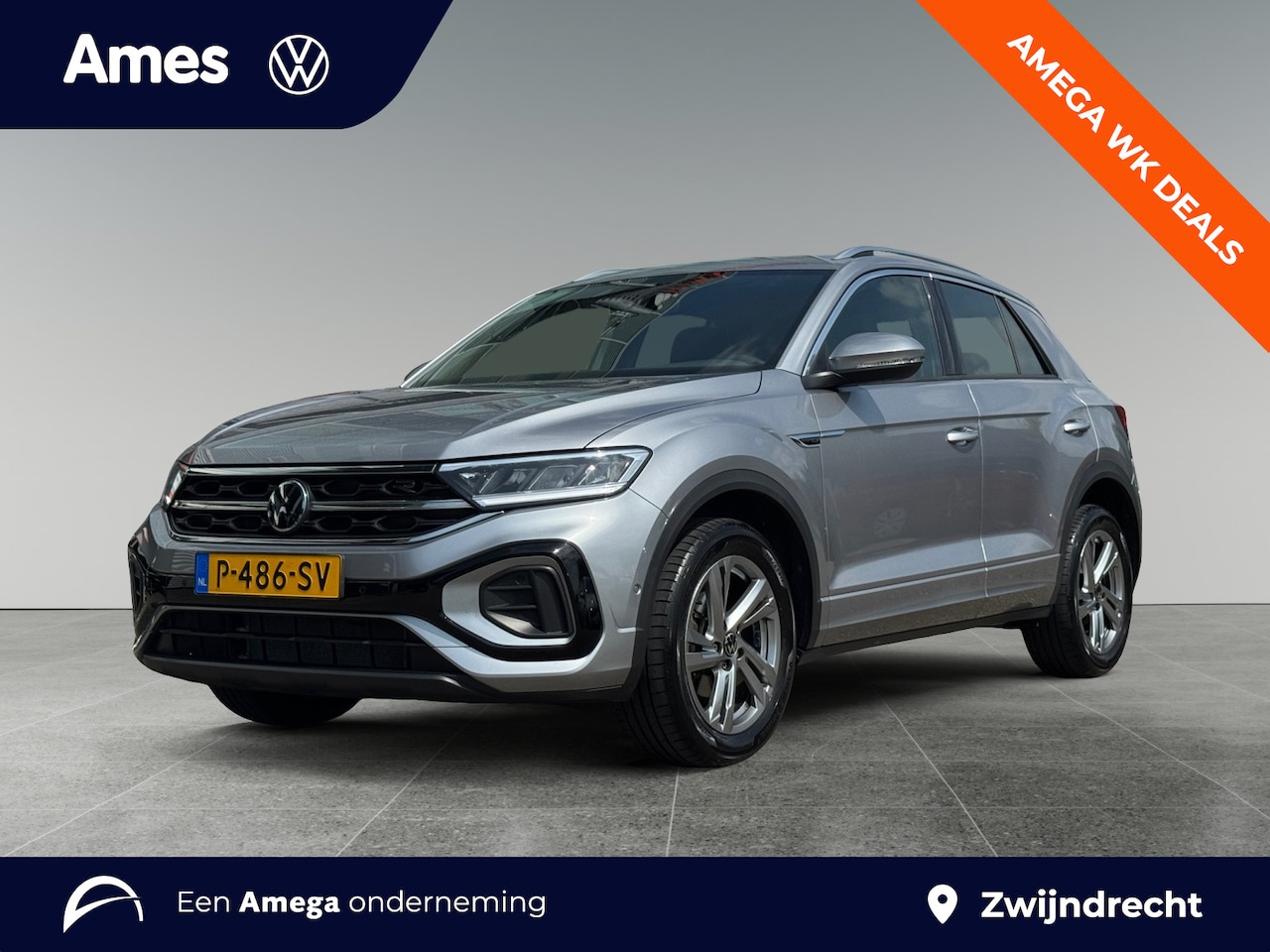 Volkswagen T-Roc - 1.5 TSI 150pk DSG R-Line Stoelverwarming | Achteruitrijcamera | Trekhaak - AutoWereld.nl