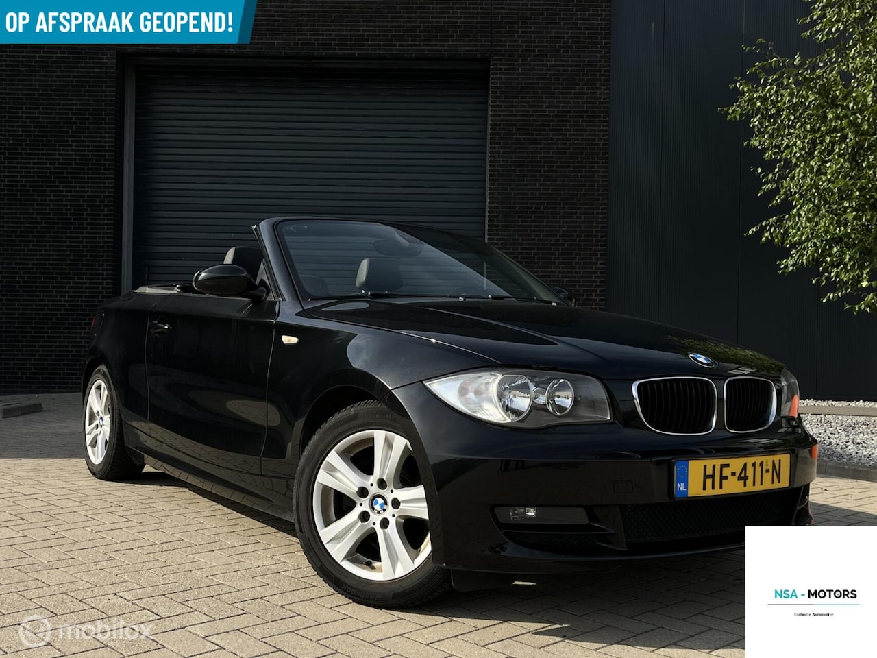 BMW 1-serie Cabrio - 120i High Executive|LEER|STLVRM|CRUIS| - AutoWereld.nl