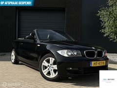 BMW 1-serie Cabrio - 120i High Executive|LEER|STLVRM|CRUIS|