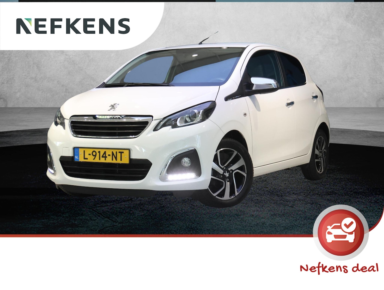 Peugeot 108 - Allure 72 pk | 1e Eigenaar | Climate Control | Achteruitrijcamera | Apple Carplay /Android - AutoWereld.nl