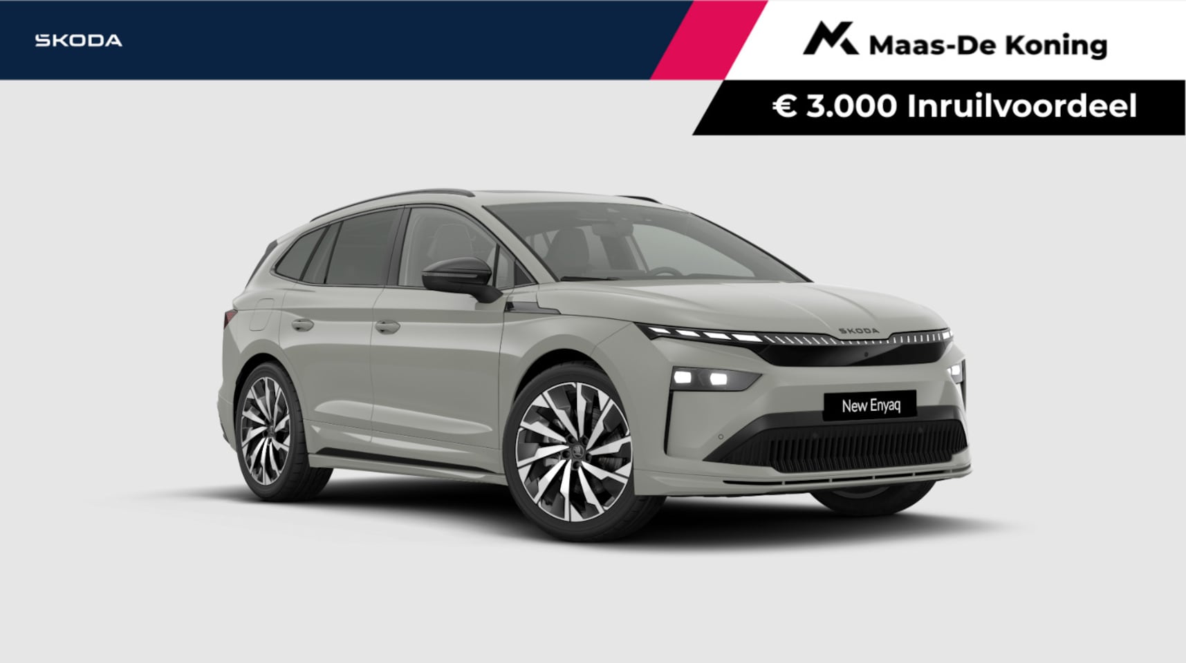 Skoda Enyaq iV - Sportline Tour Edition 85 |  21" inch velgen Supernova | Panoramisch schuif/kanteldak | El - AutoWereld.nl