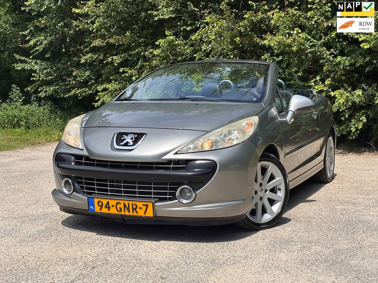 Peugeot 207 CC - 1.6-16V T Roland Garros | Cabriolet + Cruise control Nu € 1.750,- !!! - AutoWereld.nl