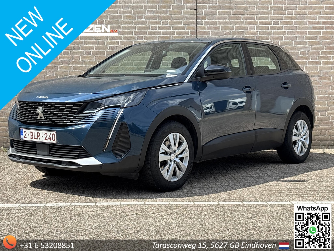 Peugeot 3008 - 1.2 PureTech Active | € 9.850,- NETTO! | Navi | Airco | - AutoWereld.nl