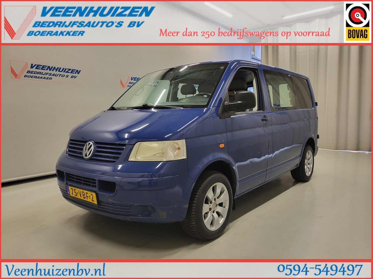 Volkswagen Transporter - 2.5TDI 175pk Trekhaak Automaat! - AutoWereld.nl