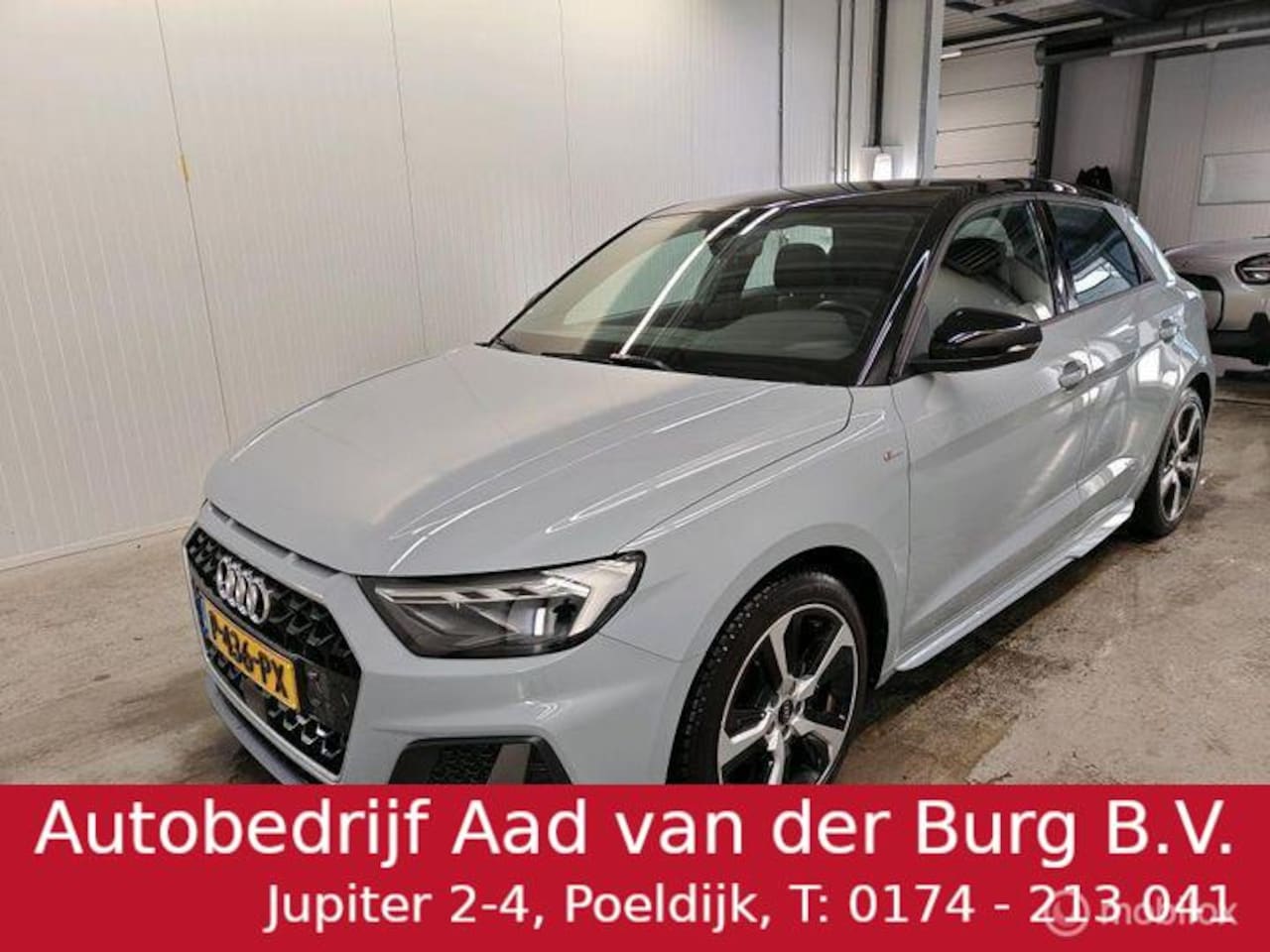 Audi A1 Sportback - 30 TFSI S Line Edition 110pk , Two Tone Grijs - Zwart , S-Line Sportaive uitvoering , Navi - AutoWereld.nl