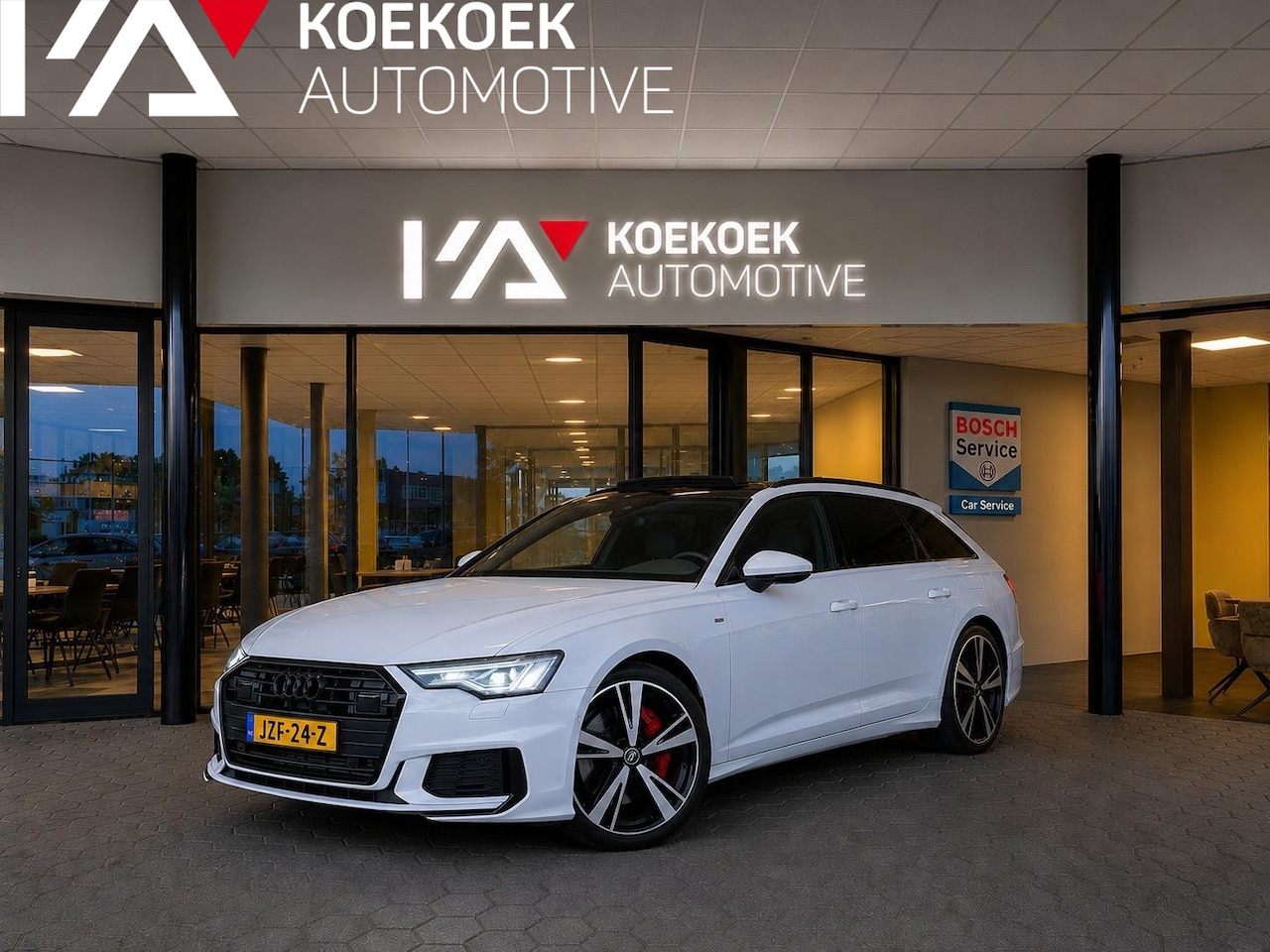 Audi A6 Avant - 55 TFSI e quattro Pro Line S Competition TREKHAAK/HEADUP/MATRIX/BLACK OPTICS/STUURWIELVW/ - AutoWereld.nl