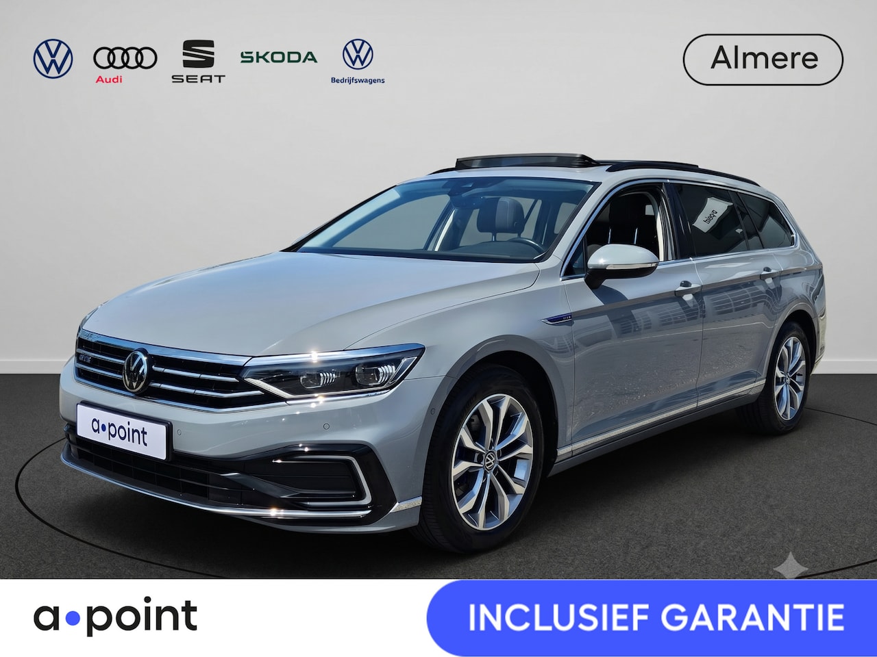 Volkswagen Passat - 1.4 TSI PHEV GTE Business Automaat | trekhaak | Schuifdak | Full LED | Stoelverwarming | E - AutoWereld.nl