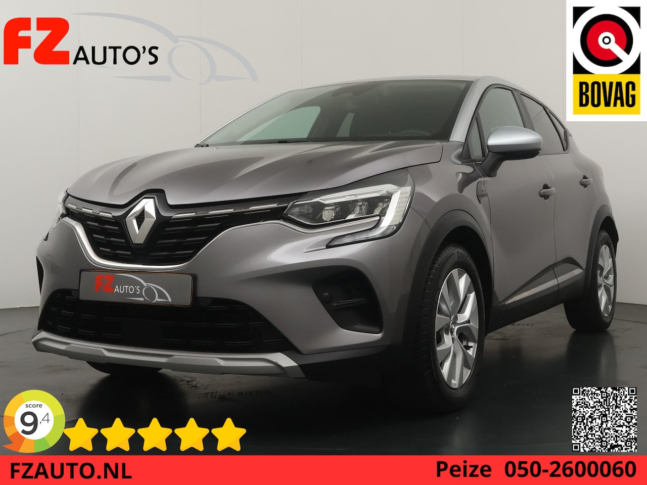 Renault Captur - 1.0 TCe 90 Life - Navigatie - Airconditioning - Cruise Control - Trekhaak - AutoWereld.nl