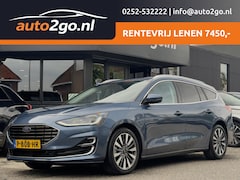 Ford Focus Wagon - VIGNALE 1.0 AUT7 ECOBOOST HYBRID TITANIUM LEDER NAVI CAMERA DIGI-DASH APPLE-CARPLAY LED LM
