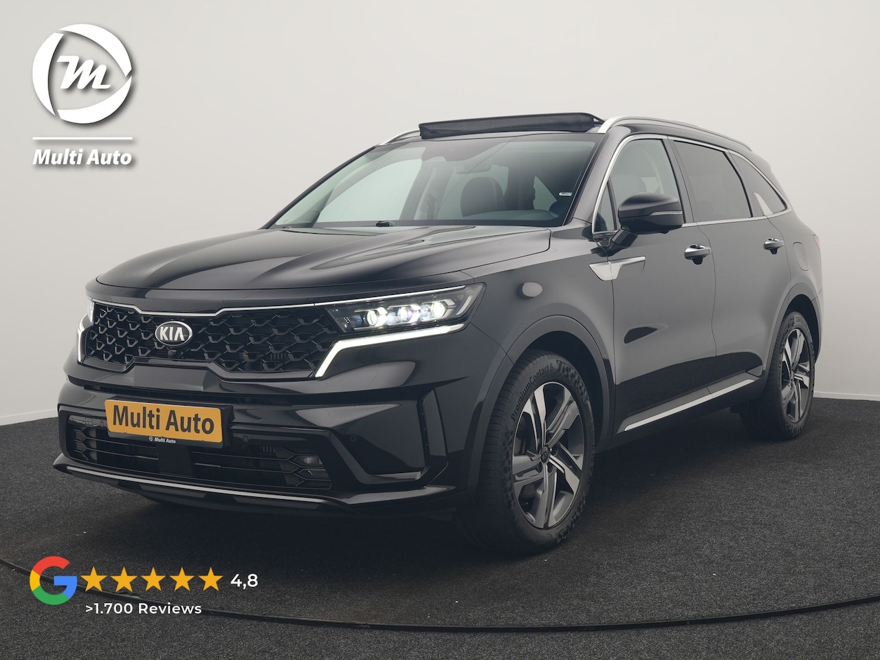 Kia Sorento - 1.6 T-GDI 4WD DynamicPlusLine 265pk Dealer O.H. | Trekhaak Afn. | Panodak | Adaptive Cruis - AutoWereld.nl