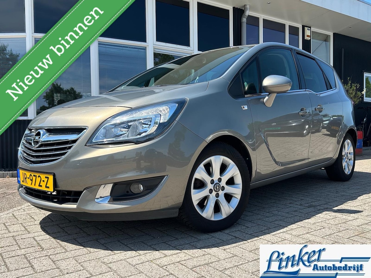 Opel Meriva - 1.4 Turbo Blitz| Hoge instap| Trekhaak| Airco| Cruise| - AutoWereld.nl