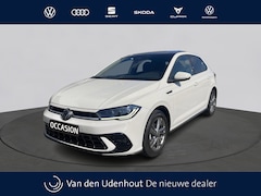 Volkswagen Polo - 1.0 TSI 95pk R-Line Business Ascot Grey | Panoramadak | Camera | Stoelverwarming | Keyless