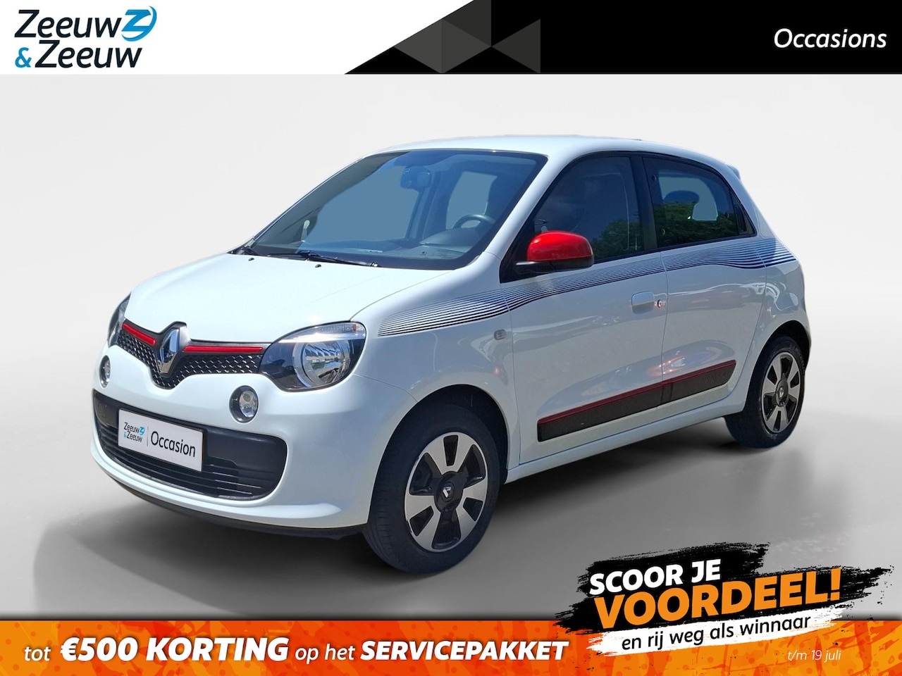 Renault Twingo - 1.0 SCe Collection | Lage kilometers | Airco | Telefoon | Elektrische ramen voor | - AutoWereld.nl
