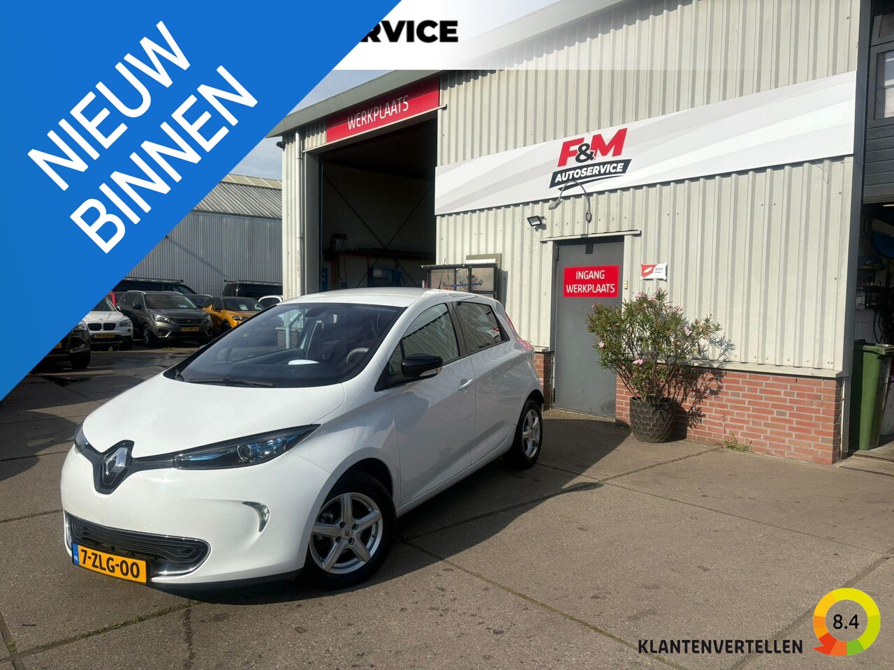 Renault Zoe - Q210 Zen Quickcharge 22 kWh (inclusief Accu) Clima, cruise, pdc achter - AutoWereld.nl