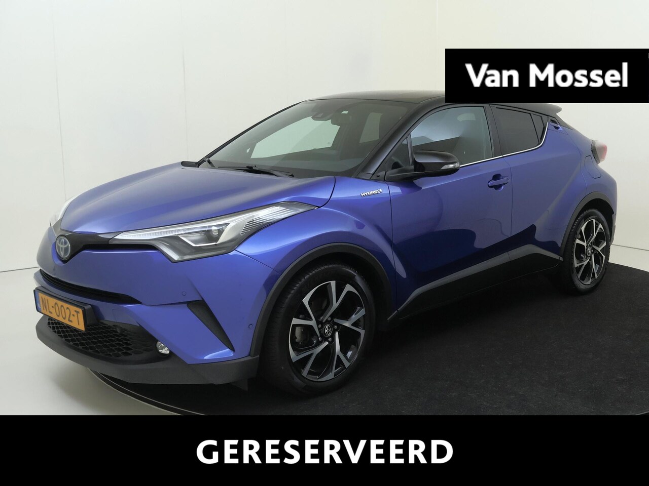 Toyota C-HR - 1.8 Hybrid Bi-Tone Plus | 1e Eigenaar en volledig dealeronderhoud | airco automatisch | cr - AutoWereld.nl