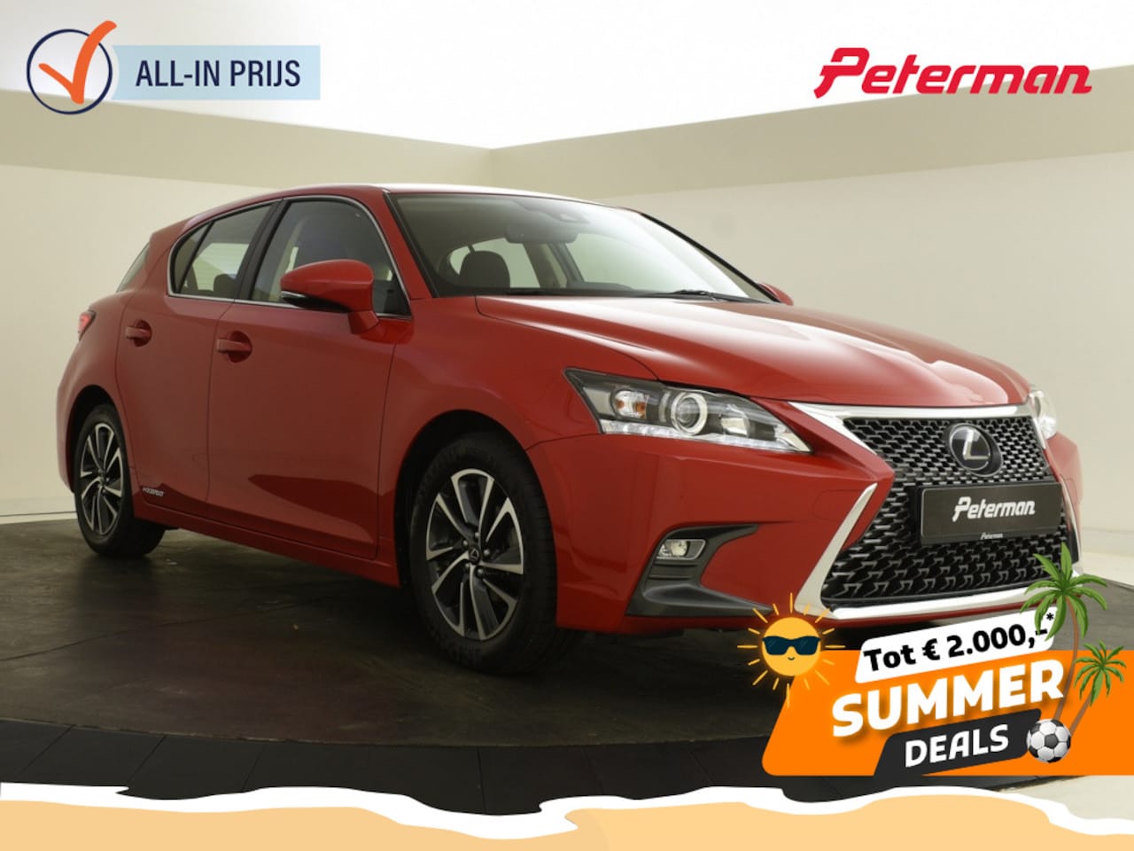Lexus CT 200h - Business Line | Adapt. cruise | Trekhaak | Navigatie | - AutoWereld.nl