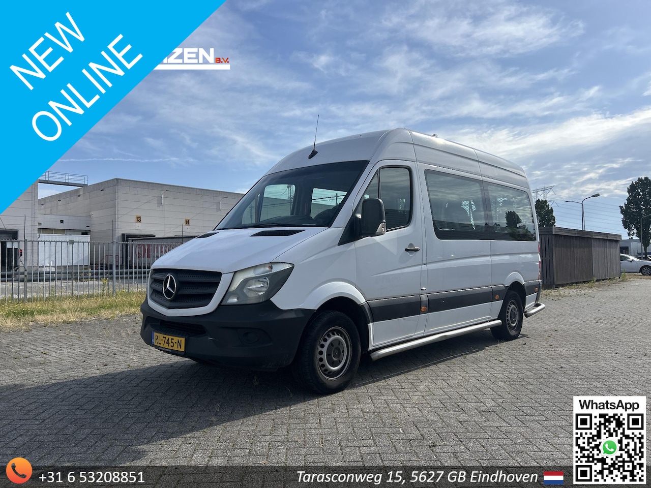 Mercedes-Benz Sprinter - 314 2.2 CDI 366 | € 7.950,- NETTO! | 9 Persoons | Rolstoellift | Automaat | Airco | Euro 6 - AutoWereld.nl