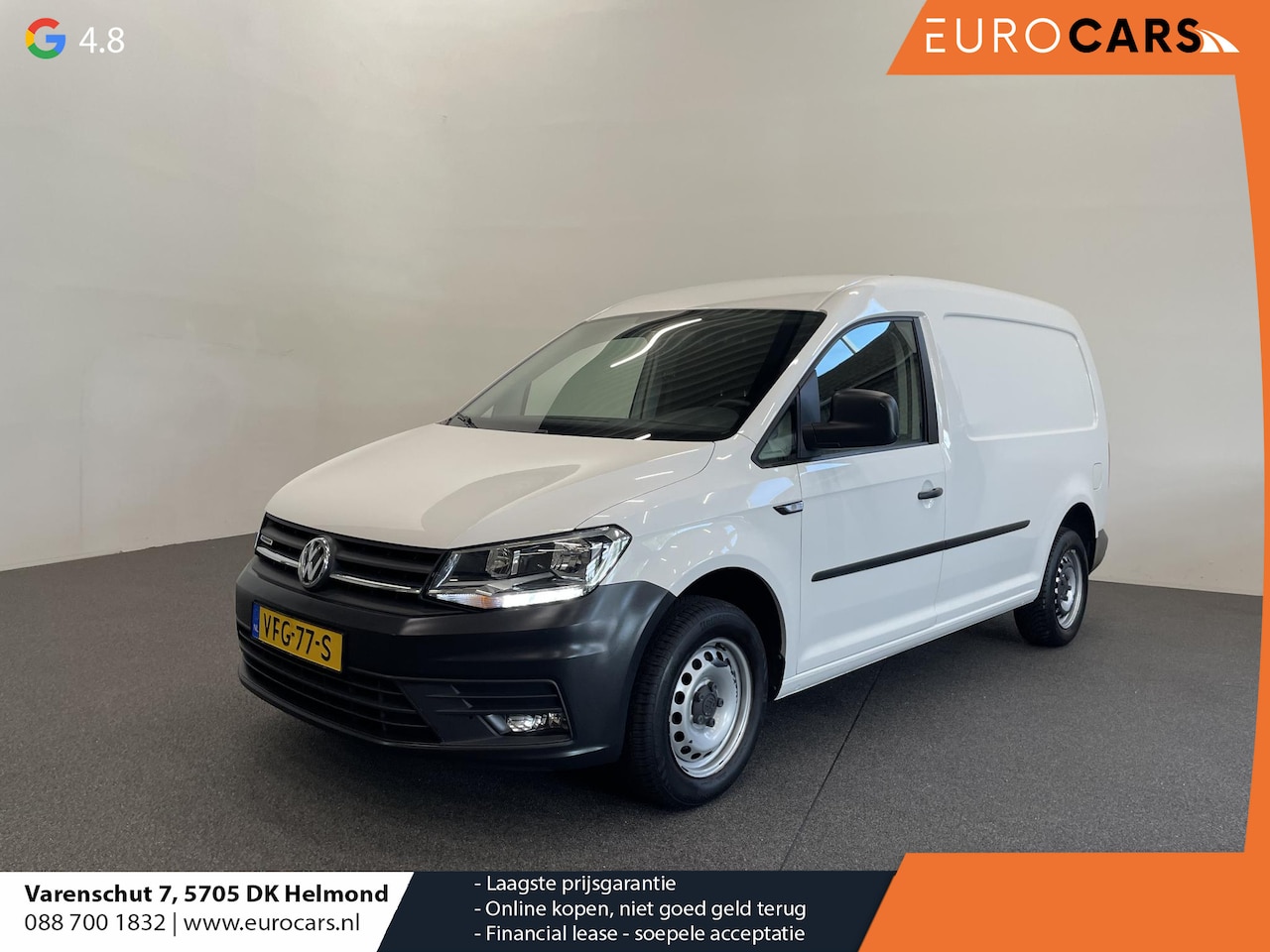 Volkswagen Caddy Maxi - 1.4 TGI L2H1 EcoFuel Comfortline Airco Cruise PDC Verwarmbare voorruit Comfortstoelen Alar - AutoWereld.nl