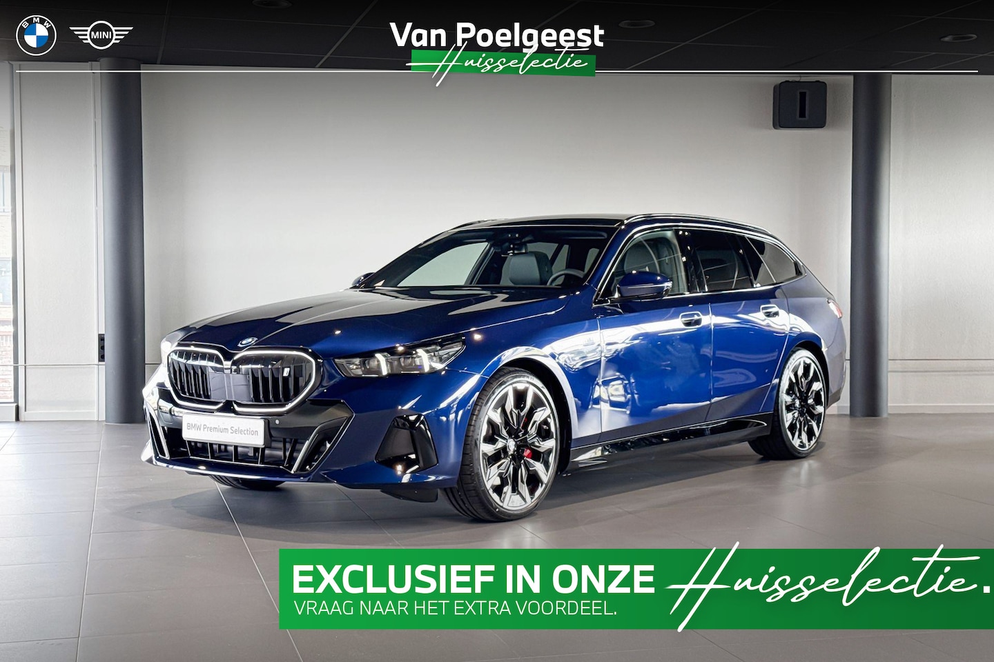BMW i5 Touring - eDrive40 M Sport Edition | M Sport Pro | Glazen Panoramadak | Harman Kardon | Stoelventila - AutoWereld.nl