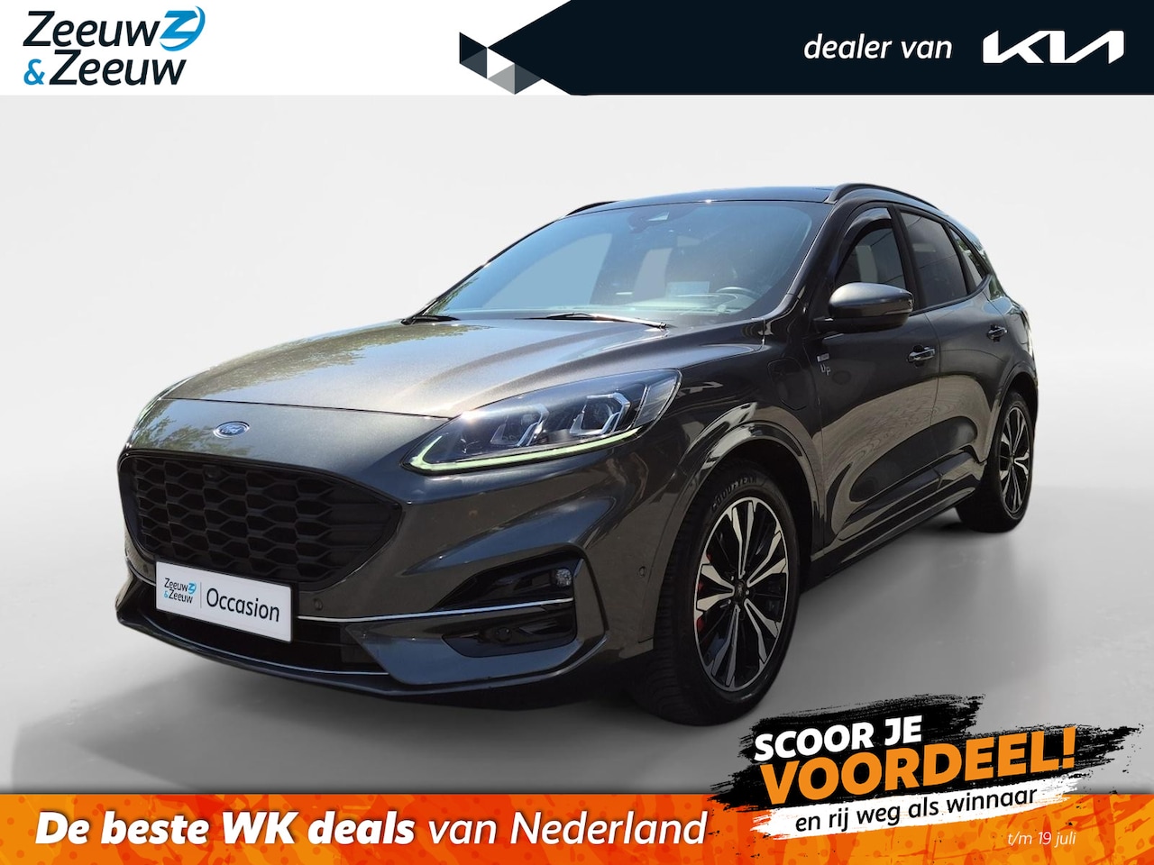 Ford Kuga - 2.5 PHEV Vignale | Climate Control | Cruise Control | Navigatie | Camera | Stoelverwarming - AutoWereld.nl